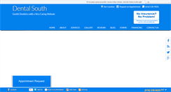 Desktop Screenshot of dentalsouth.net
